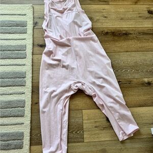 Free People Hot Shot Pink Twisted Jumpsuit
